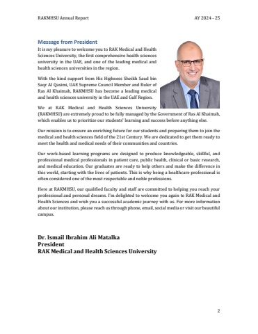 Annual report page 2 thumbnail