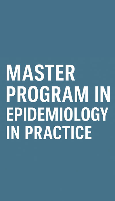 Master of Epidemiology in Practice (MEP) at the Centre for Health Workforce Development