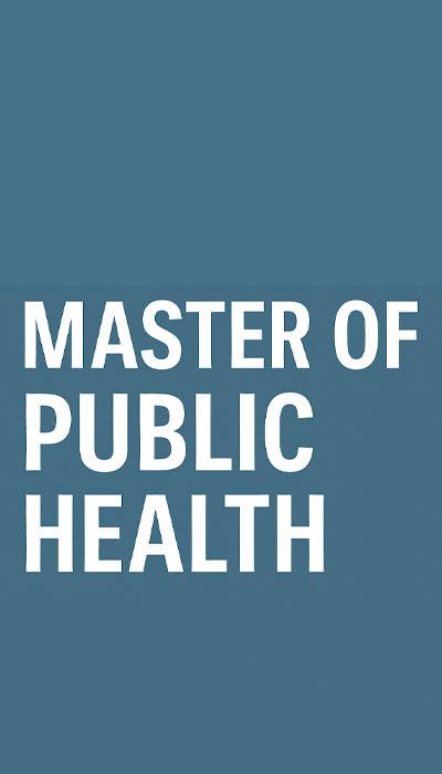 Master of Public Health (MPH) at the Centre for Health Workforce Development