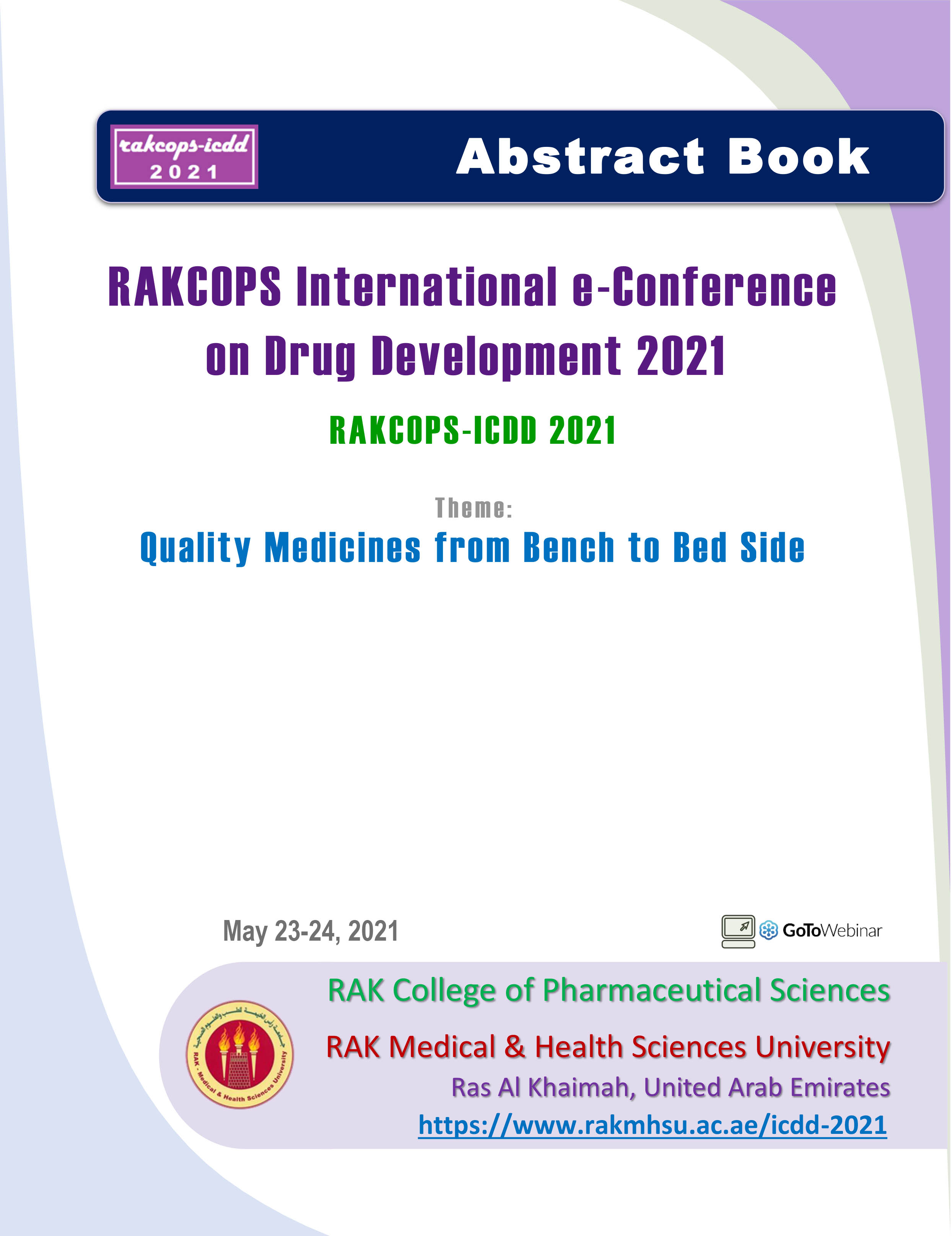 Abstract Book — RAKCOP-ICDD 2021 (PDF)