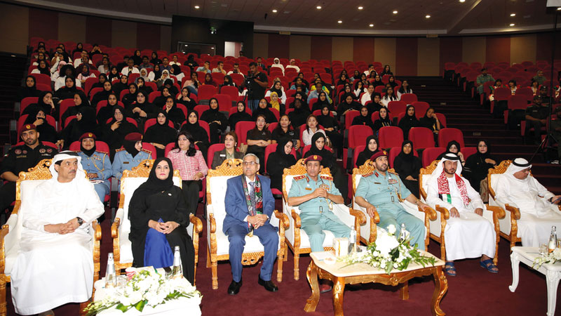 Press coverage of the 2nd Student Forum for Drug Prevention and Safety as part of Siraj Program