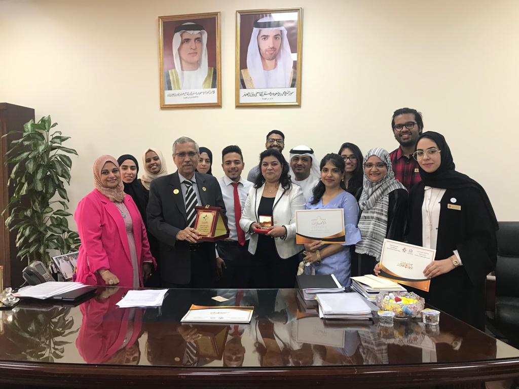 RAKMHSU has been awarded by RAK Police Department, Ministry of Interior, UAE.
