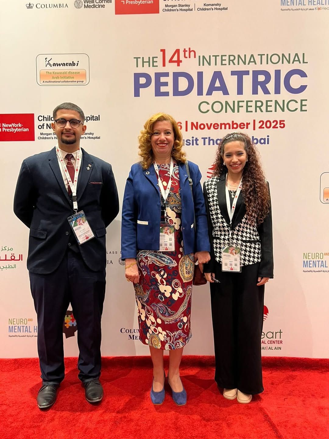 RAKMHSU Students Win Second Place at Pediatric Conference