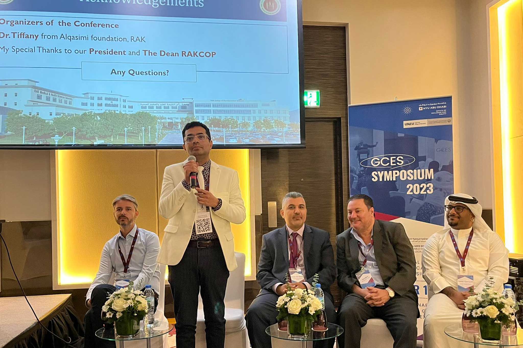 Invited as guest Speaker at The 10th Biannual Gulf Comparative Education Society (GCES)