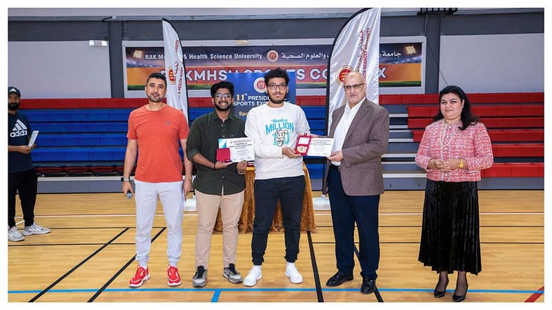 11th Presidential Sports Excellence Medal 2025 at RAK Medical & Health Sciences University, 2024-25 — photograph 16 of 20