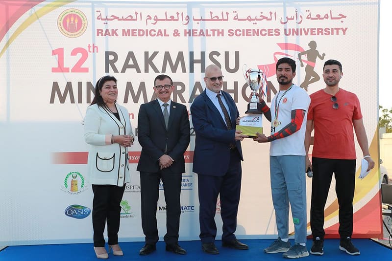 12th RAKMHSU Mini Marathon at RAK Medical & Health Sciences University, 2023-24 — photograph 2 of 50