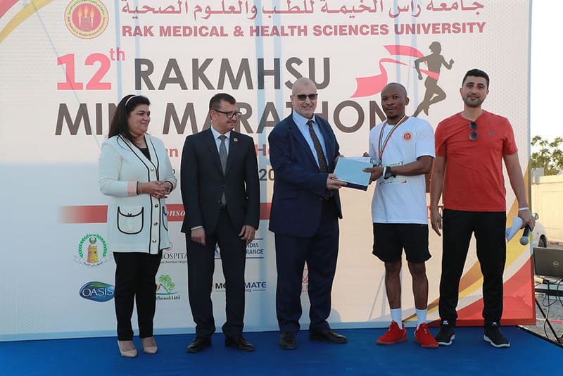 12th RAKMHSU Mini Marathon at RAK Medical & Health Sciences University, 2023-24 — photograph 3 of 50