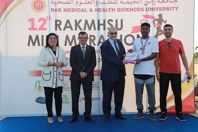 12th RAKMHSU Mini Marathon at RAK Medical & Health Sciences University, 2023-24 — photograph 4 of 50
