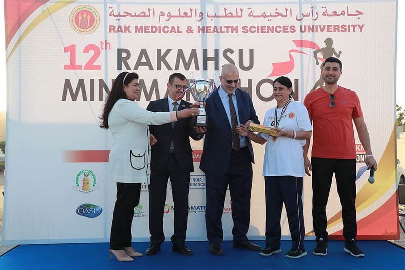 12th RAKMHSU Mini Marathon at RAK Medical & Health Sciences University, 2023-24 — photograph 5 of 50