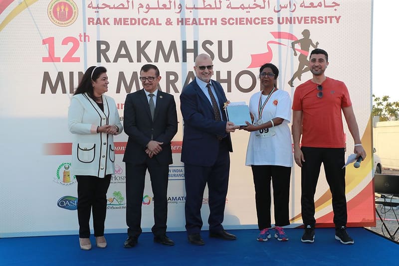 12th RAKMHSU Mini Marathon at RAK Medical & Health Sciences University, 2023-24 — photograph 6 of 50