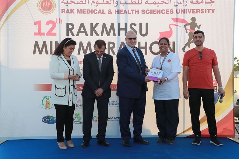 12th RAKMHSU Mini Marathon at RAK Medical & Health Sciences University, 2023-24 — photograph 7 of 50