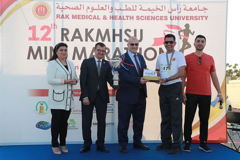12th RAKMHSU Mini Marathon at RAK Medical & Health Sciences University, 2023-24 — photograph 8 of 50