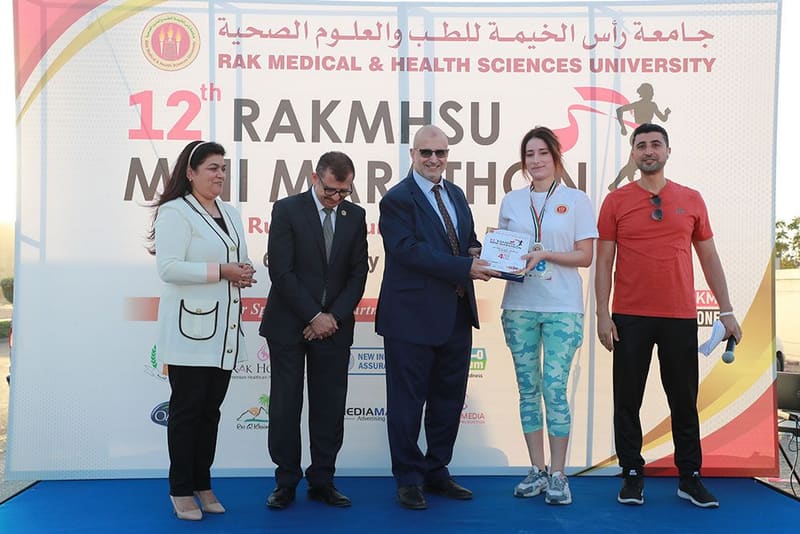 12th RAKMHSU Mini Marathon at RAK Medical & Health Sciences University, 2023-24 — photograph 11 of 50