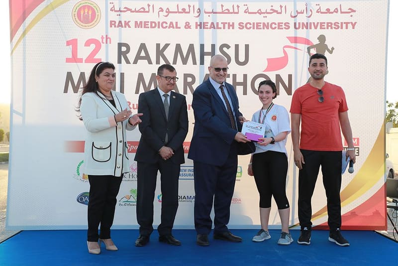 12th RAKMHSU Mini Marathon at RAK Medical & Health Sciences University, 2023-24 — photograph 12 of 50