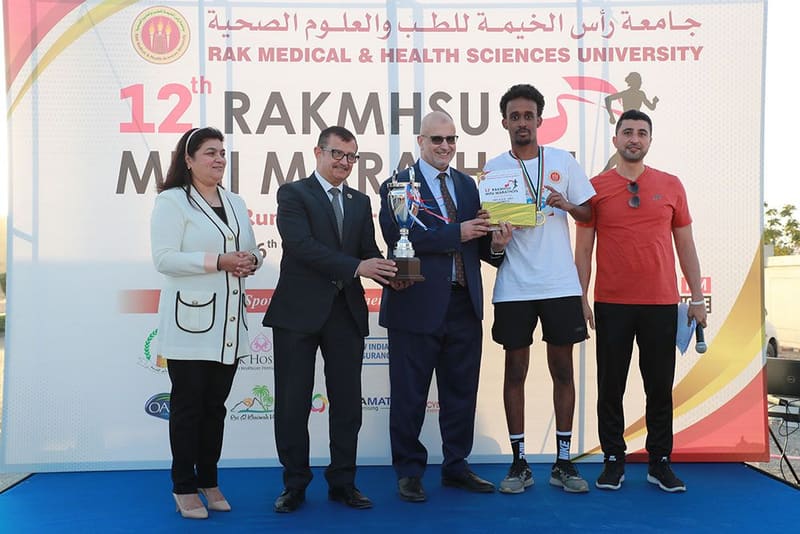 12th RAKMHSU Mini Marathon at RAK Medical & Health Sciences University, 2023-24 — photograph 13 of 50