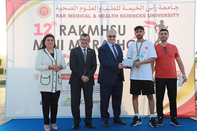12th RAKMHSU Mini Marathon at RAK Medical & Health Sciences University, 2023-24 — photograph 14 of 50