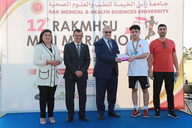 12th RAKMHSU Mini Marathon at RAK Medical & Health Sciences University, 2023-24 — photograph 15 of 50