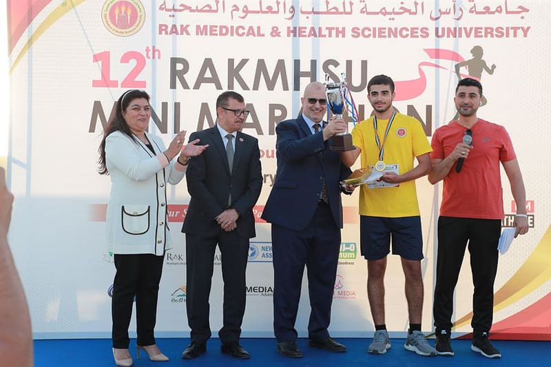 12th RAKMHSU Mini Marathon at RAK Medical & Health Sciences University, 2023-24 — photograph 17 of 50