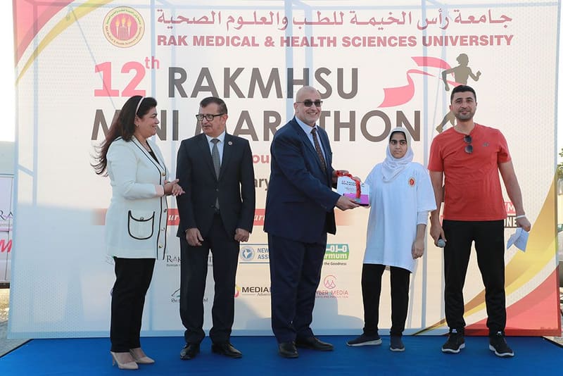 12th RAKMHSU Mini Marathon at RAK Medical & Health Sciences University, 2023-24 — photograph 19 of 50