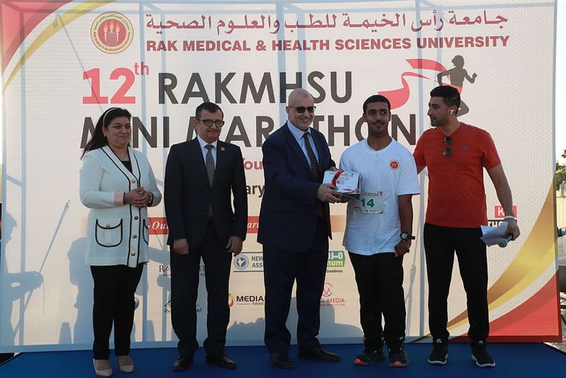 12th RAKMHSU Mini Marathon at RAK Medical & Health Sciences University, 2023-24 — photograph 20 of 50