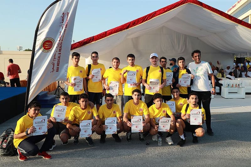 12th RAKMHSU Mini Marathon at RAK Medical & Health Sciences University, 2023-24 — photograph 22 of 50