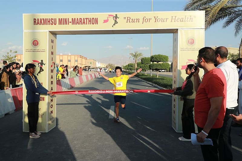 12th RAKMHSU Mini Marathon at RAK Medical & Health Sciences University, 2023-24 — photograph 23 of 50
