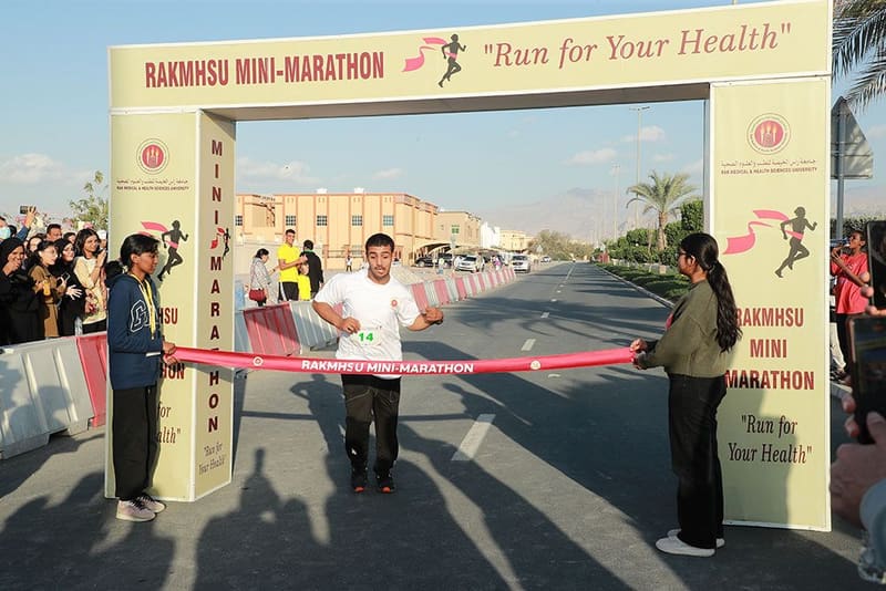 12th RAKMHSU Mini Marathon at RAK Medical & Health Sciences University, 2023-24 — photograph 24 of 50