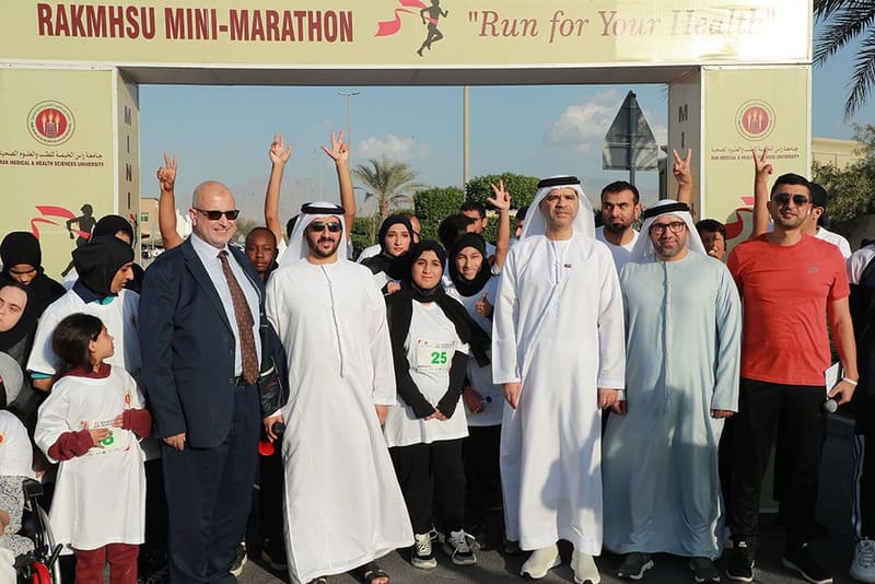 12th RAKMHSU Mini Marathon at RAK Medical & Health Sciences University, 2023-24 — photograph 29 of 50