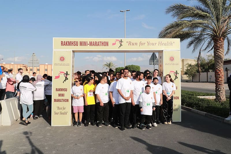 12th RAKMHSU Mini Marathon at RAK Medical & Health Sciences University, 2023-24 — photograph 40 of 50