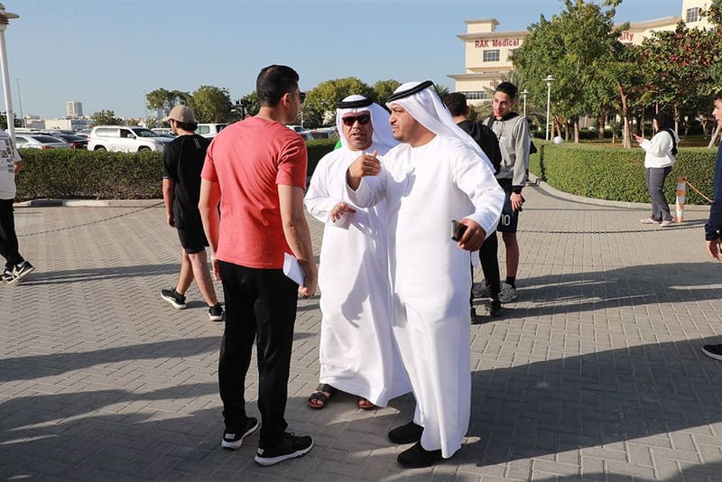 12th RAKMHSU Mini Marathon at RAK Medical & Health Sciences University, 2023-24 — photograph 43 of 50
