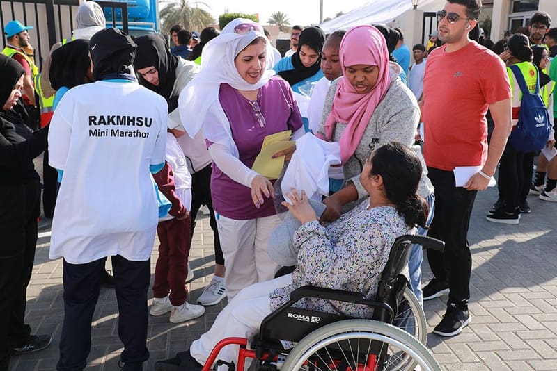12th RAKMHSU Mini Marathon at RAK Medical & Health Sciences University, 2023-24 — photograph 45 of 50