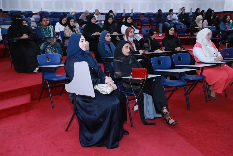 13th Career Fair 2023 at RAK Medical & Health Sciences University, 2023-24 — photograph 2 of 40