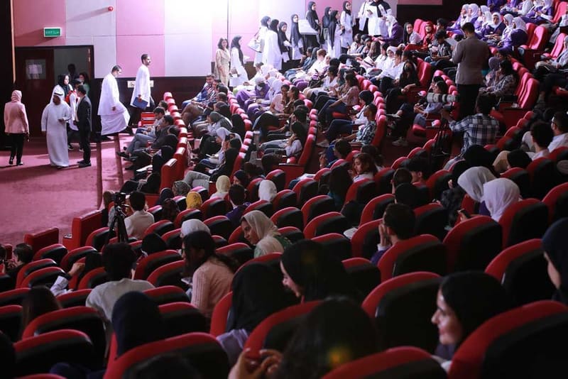 13th Career Fair 2023 at RAK Medical & Health Sciences University, 2023-24 — photograph 9 of 40