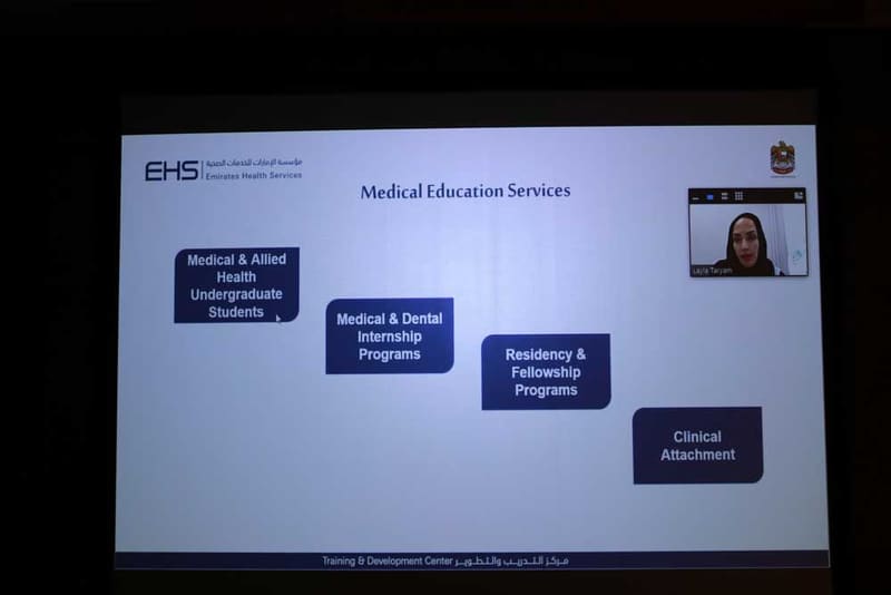 13th Career Fair 2023 at RAK Medical & Health Sciences University, 2023-24 — photograph 11 of 40