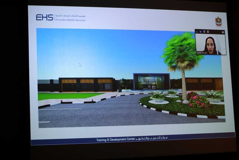 13th Career Fair 2023 at RAK Medical & Health Sciences University, 2023-24 — photograph 12 of 40