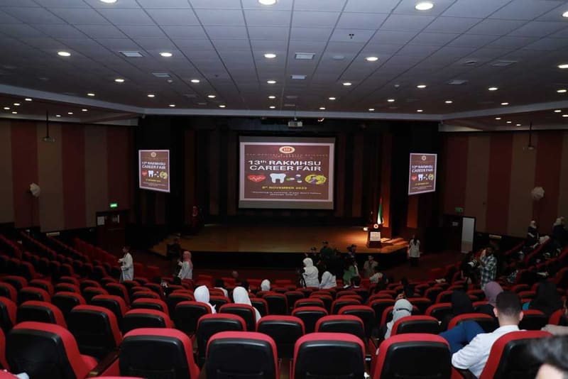 13th Career Fair 2023 at RAK Medical & Health Sciences University, 2023-24 — photograph 16 of 40