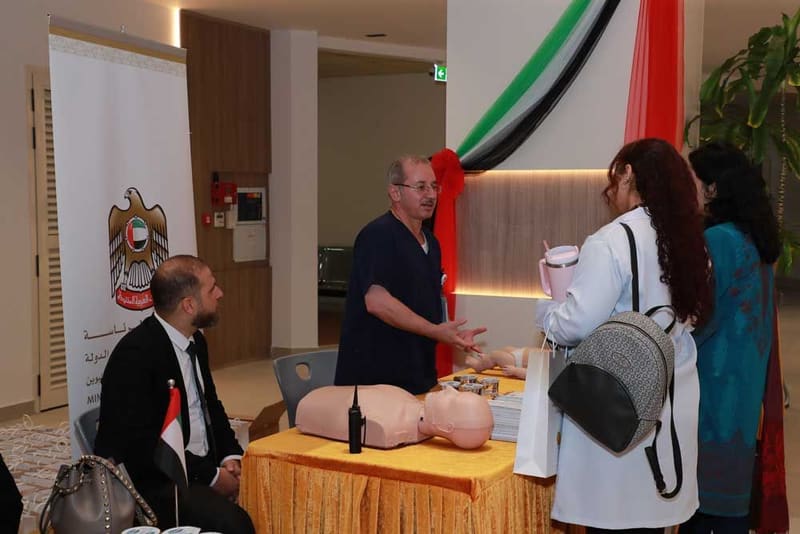 13th Career Fair 2023 at RAK Medical & Health Sciences University, 2023-24 — photograph 26 of 40