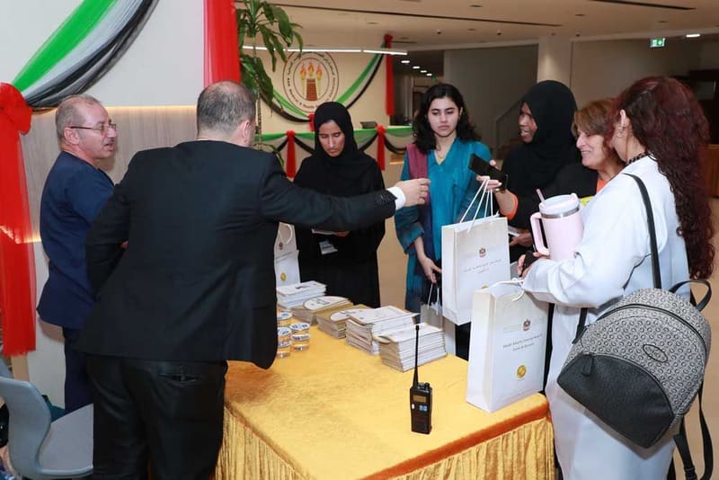 13th Career Fair 2023 at RAK Medical & Health Sciences University, 2023-24 — photograph 28 of 40