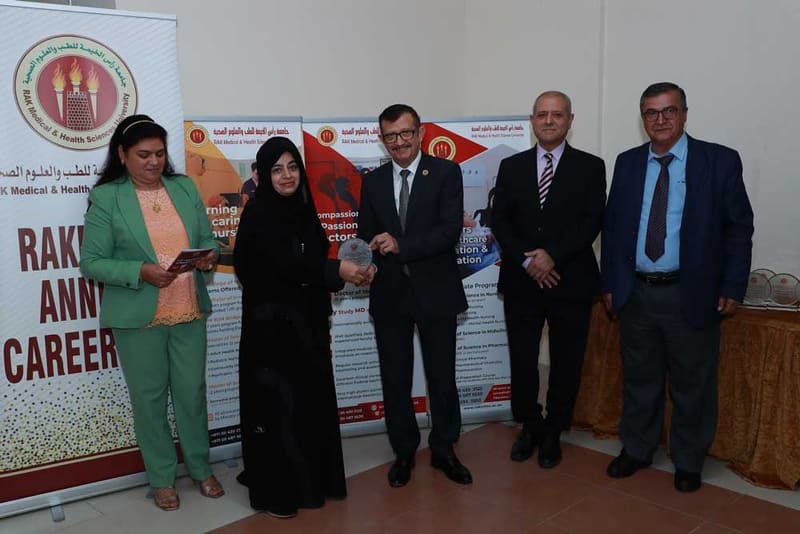 13th Career Fair 2023 at RAK Medical & Health Sciences University, 2023-24 — photograph 37 of 40
