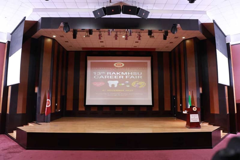 13th Career Fair 2023 at RAK Medical & Health Sciences University, 2023-24 — photograph 40 of 40