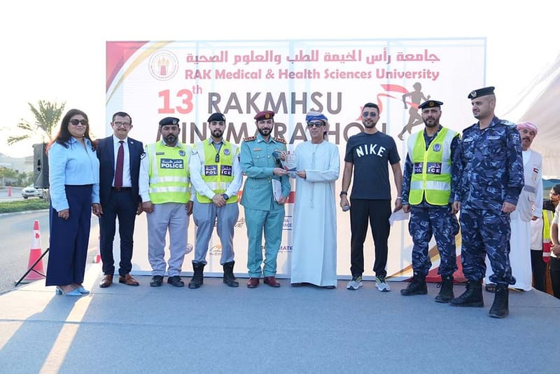 13th RAKMHSU Mini Marathon 2025 at RAK Medical & Health Sciences University, 2024-25 — photograph 4 of 25