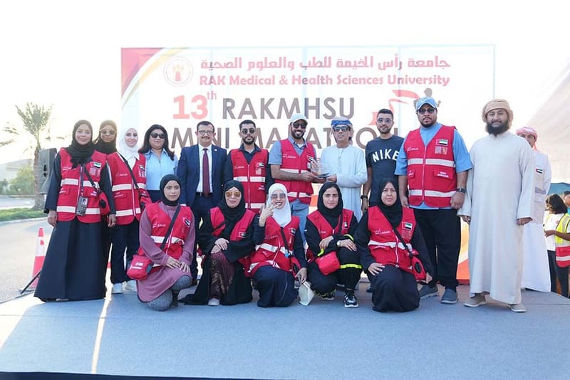 13th RAKMHSU Mini Marathon 2025 at RAK Medical & Health Sciences University, 2024-25 — photograph 5 of 25