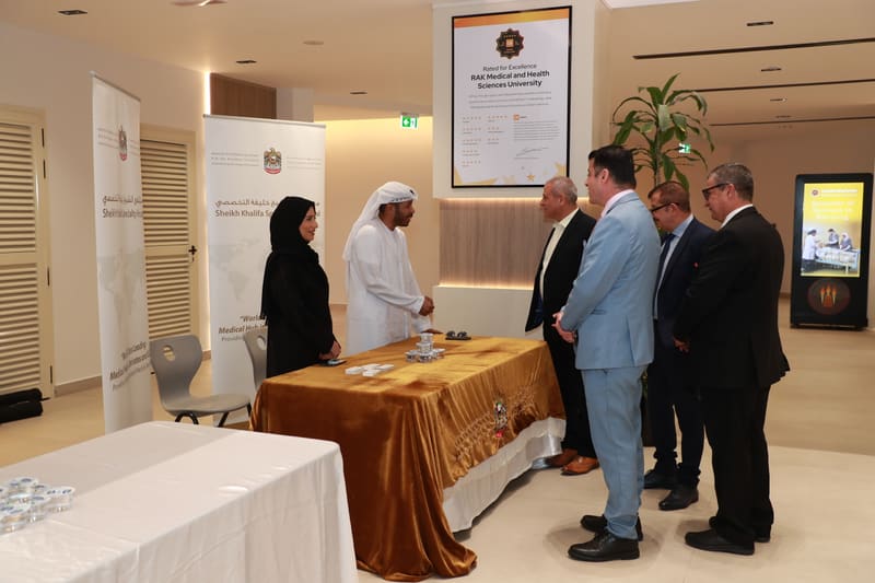 14th RAKMHSU Career Fair 2024 at RAK Medical & Health Sciences University, 2024-25 — photograph 3 of 25