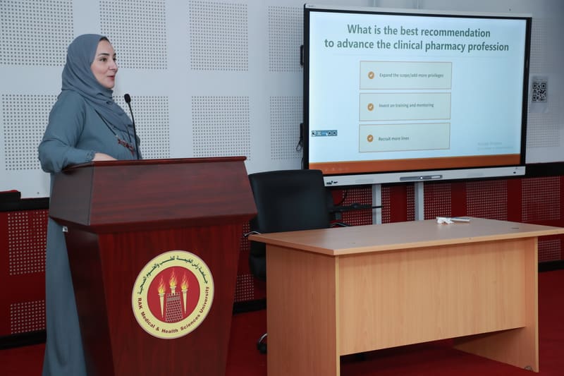 14th RAKMHSU Career Fair 2024 at RAK Medical & Health Sciences University, 2024-25 — photograph 20 of 25