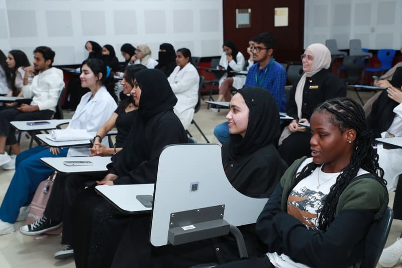 14th RAKMHSU Career Fair 2024 at RAK Medical & Health Sciences University, 2024-25 — photograph 21 of 25
