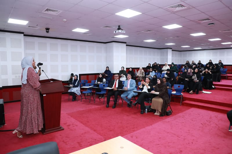 14th RAKMHSU Career Fair 2024 at RAK Medical & Health Sciences University, 2024-25 — photograph 24 of 25