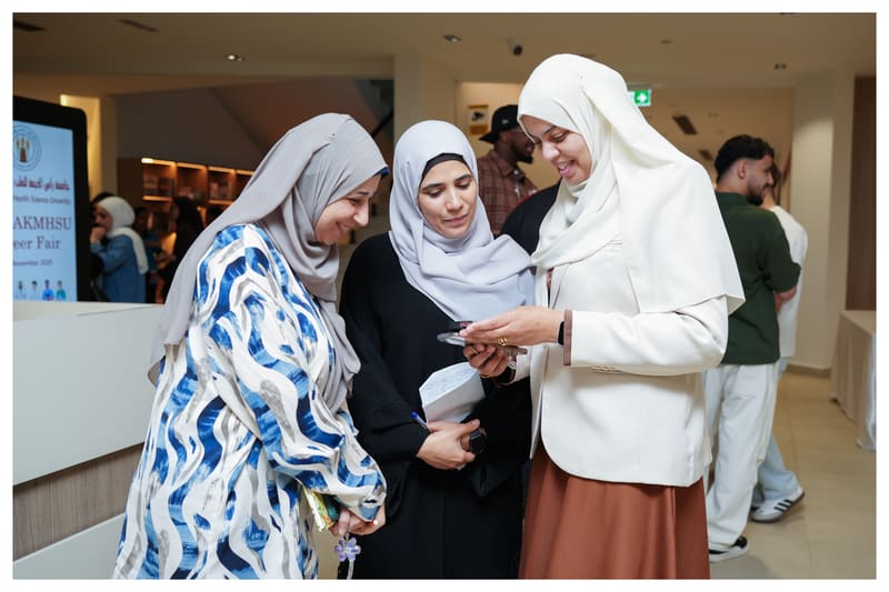 15th RAKMHSU Career Fair 2025 at RAK Medical & Health Sciences University, 2025-26 — photograph 4 of 28