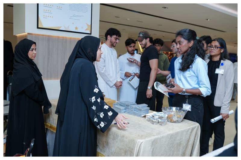 15th RAKMHSU Career Fair 2025 at RAK Medical & Health Sciences University, 2025-26 — photograph 6 of 28