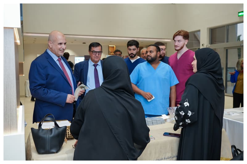 15th RAKMHSU Career Fair 2025 at RAK Medical & Health Sciences University, 2025-26 — photograph 8 of 28