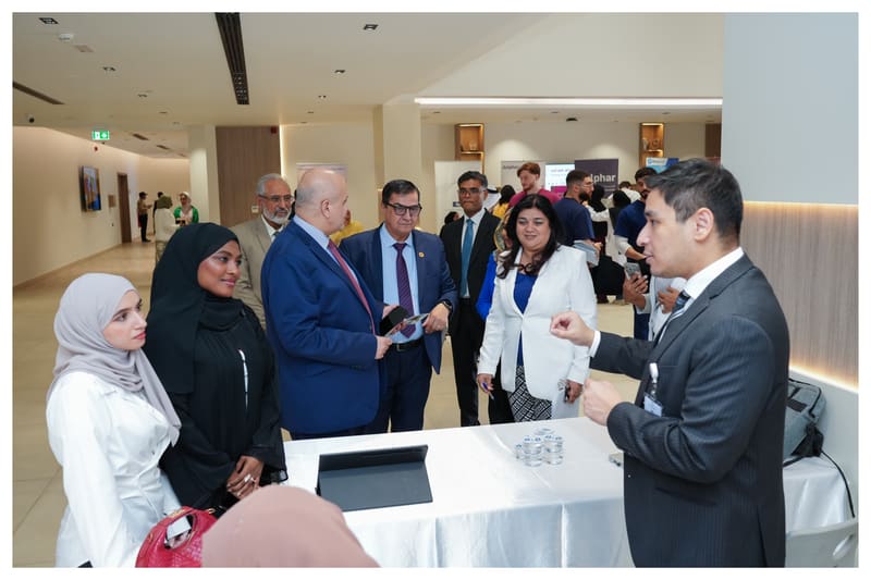 15th RAKMHSU Career Fair 2025 at RAK Medical & Health Sciences University, 2025-26 — photograph 9 of 28